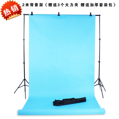 专业摄影布光利器 详解摄力派2米龙门架背景架